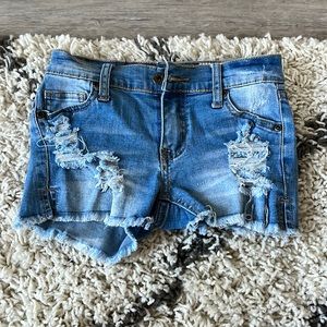 Gently used jean shorts